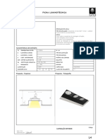 Ficha Luminotécnica: Características Do Local