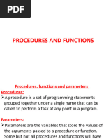 2ch8 - Procedures Functions Arrays & File Handling