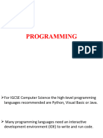 1chp8 Programming