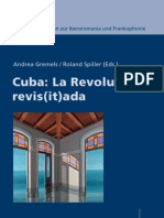 Leseprobe aus: "Cuba: La revolución revis(it)ada" von Andrea Gremels, Roland Spiller (Hrsg.)