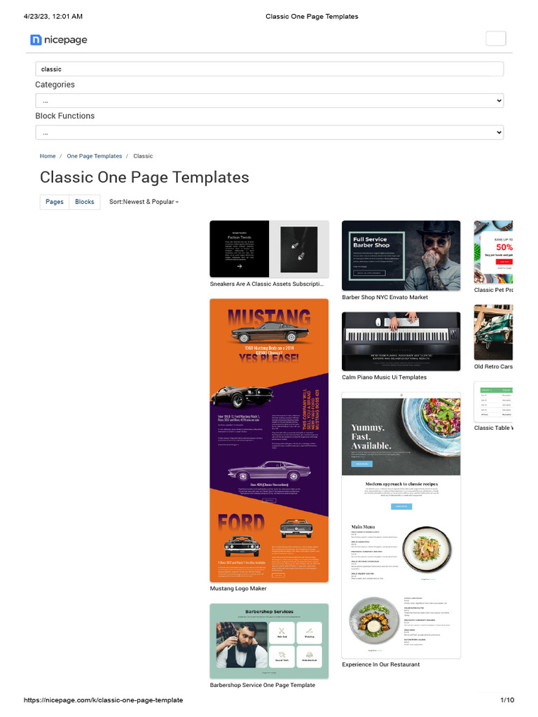 Classic Templates for Designers | PDF | Websites | Web Design