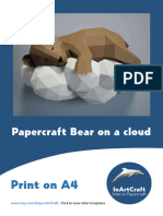 Bear On Cloud1/4
