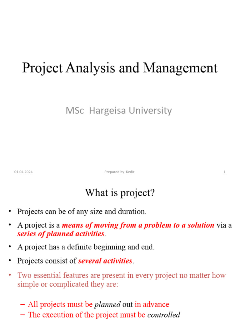 Project Management Fundamentals Guide | PDF | Economics | Cost–Benefit ...