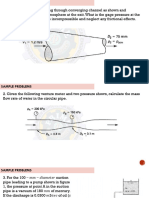 Sample Problems and Problem Set in Fluid Flow