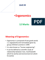 Ergonomics