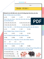 Bai Tap Cuoi Tuan Toan 3 KNTT Ca Nam