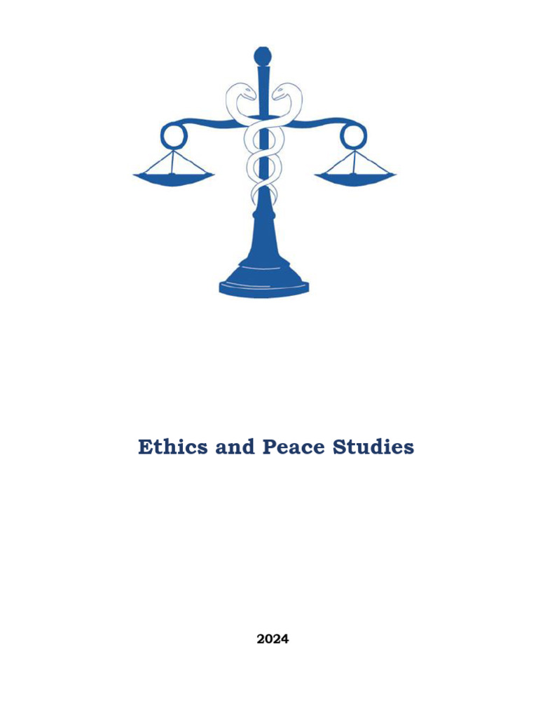 Ethics in Peace Education Module | PDF | Disciplines | Courage