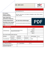 ISO 45001 Checklist