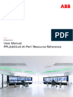 3BTG811796-3020 PPLib800xA 6.2 Resource References Hi-Perf