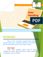 Chapter-3 Data Handling