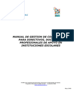 MANUAL DE GESTION DE COMPETENCIAS PARA DIRECTIVOS, DOCENTES Y PROFESIONALES DE APOYO EN INSTITUCIONES ESCOLARES - PDF