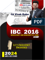 IBC Notes Part 1 by CA Vivek Gaba