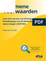 Ns Algemene Voorwaarden Avr