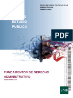 GUÍA - Fundamentos de Derecho Administrativo (2022)