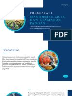 Ezra Agitian - Manajemen Mutu Dan Keamanan Pangan