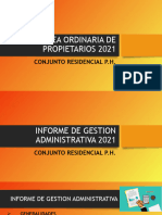 Modelo Resumido para El Dia de La Asamblea Informe de Gestion