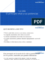 La Vida - El Principio Vital y Sus Potencias