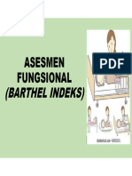 Asesmen Fungsional (Barthel Indeks)