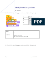 L5 Homework ΓÇô Programming essentials in Scratch part I ΓÇô Y7