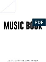 Music Book by HDG270 Studio (โจ้อัง)