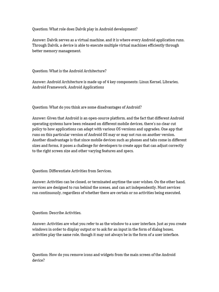 Understanding Android Development Basics | PDF | Android (Operating ...