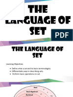 The Language of Set