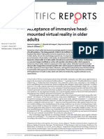 (User Experiences) VR Acceptance in Older Adults