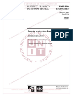 UNIT-IsO - 13688 2013 Ropa de Protección - Requisitos Generales