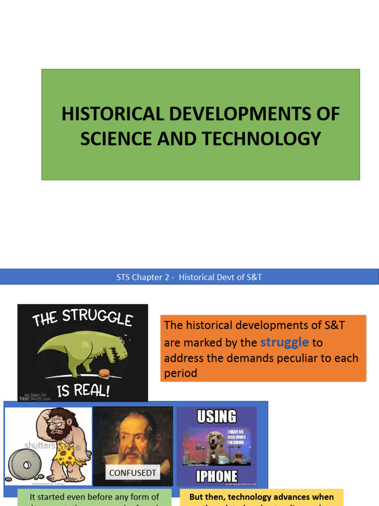 Evolution of Science and Technology | PDF | Paleolithic | Stone Age
