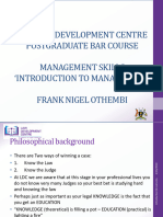 Introduction To Management & Managing People