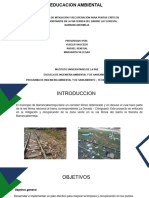 Educacion Ambiental Proyecto Diapositiva