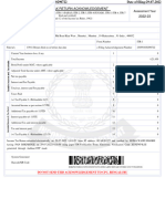 ITR Ack - Roma 2021-22