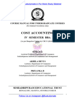 Cost Acconting IV Sem BBA Full Book