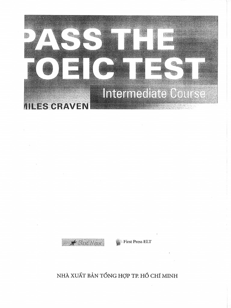 Pass The Toeic Test Pre Inter Book | PDF