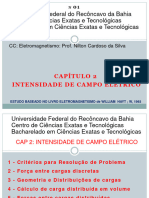 ELETROM 2bb - Lei de Coulomb 23 - Teoria e Aplicação de Distribuições de Cargas, Forças e Campos Elétricos