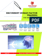 Course Material Recurrent Human Factor Training Rev. 00 - 2020