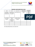 E Commerce Plan Template