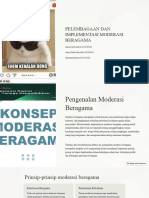 Pelembagaan Dan Implementasi Moderasi Beragama