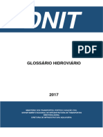 DNIT - GLOSSÁRIO HIDROVIÁRIO