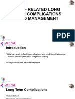 Chapter 4 FGM-related Longterm, Urogynecological complications - Copy