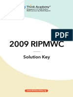 2009 RIPMWC Solution Think Academy