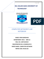 Computer Network - Priya (Lab Notebook)