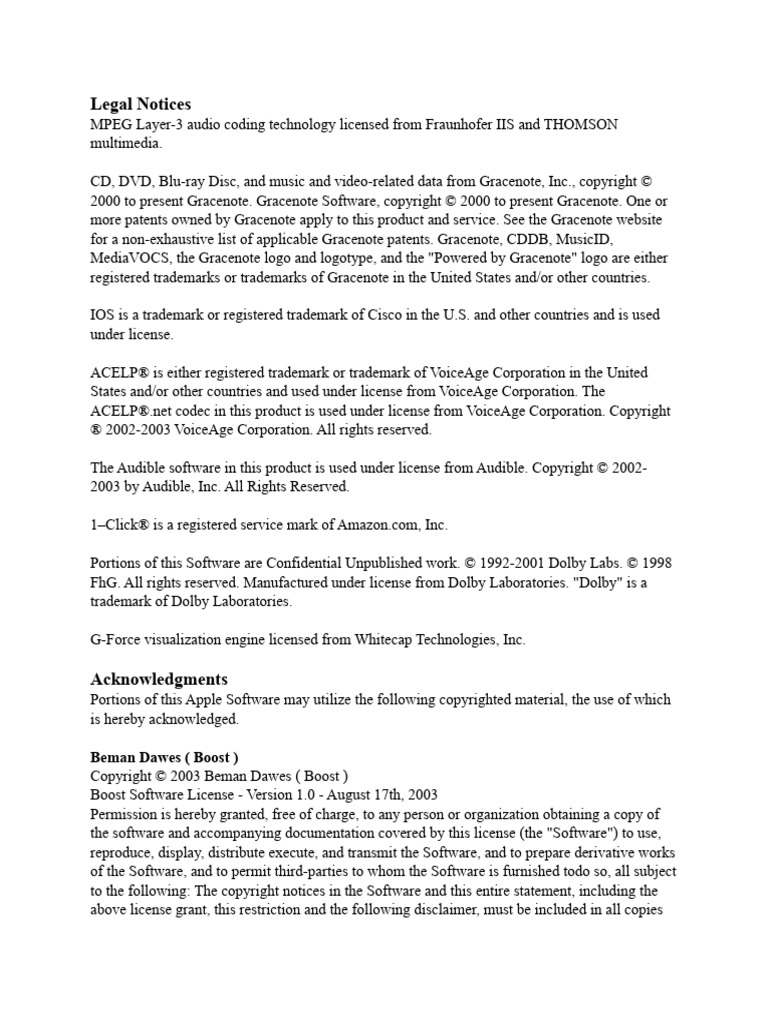 Acknowledgements pdf derivative work source code