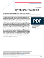 Spatial Biology of Cancer Evolution