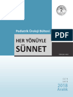 Pediatrik Uroloji Bulteni Her Yonuyle Sunnet Aralik 2018 Cilt 1 Sayi 1