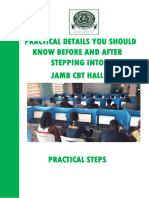 New Jamb CBT Exam Guidelines