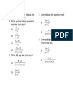 001b Lomený Algebraický Výraz - Definiční Obor (Podmínky)