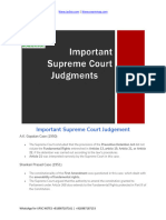 25 Important Supreme Court Judgments Exammap