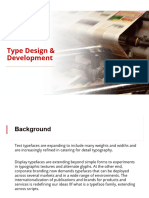 Type Design and Development