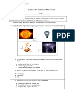 Evaluacion de CS La Luz